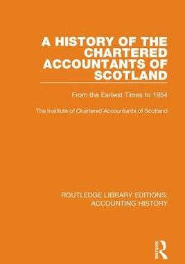 [预订]A History of the Chartered Accountants of Scotland 9780367511913