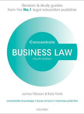 【预订】Business Law Concentrate