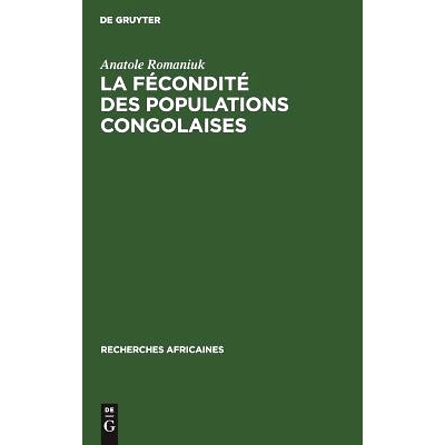 预订 La fécondité des populations congolaises: 9783111189833