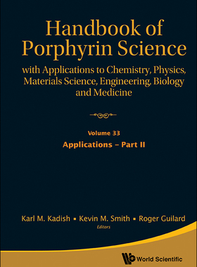 【预售】HANDBOOK OF PORPHYRIN SCIENCE