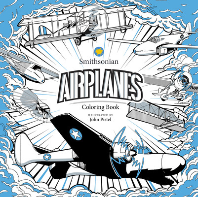 【预订】Airplanes: A Smithsonian Coloring Book