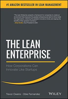 英文原版 精益创业:打造大公司的创新殖民地 The Lean Enterprise: How Corporations Can Innovate Like Startups