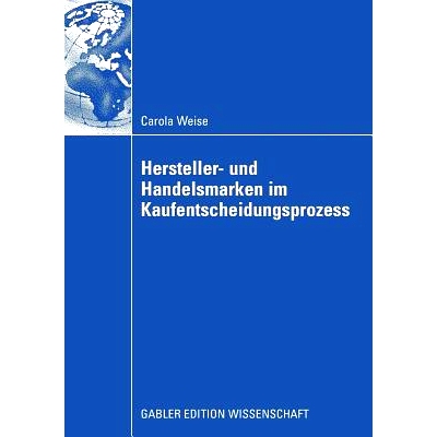 预订 Hersteller- und Handelsmarken im Kaufentscheidungsprozess: 9783834910622
