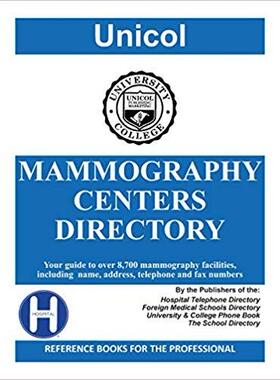 【预售】Mammography Centers Directory, 2018 ...