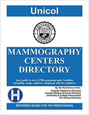 【预售】Mammography Centers Directory, 2018 ...