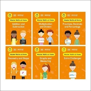 预订 Maths - No Problem! Collection of 6 Workbooks, Ages 9-10 (Key Stage 2) 数学——没问题!6本练习册合集,适合9-10岁(