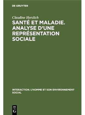预订 Santé et maladie. Analyse d’une représentation sociale: 9783111190655