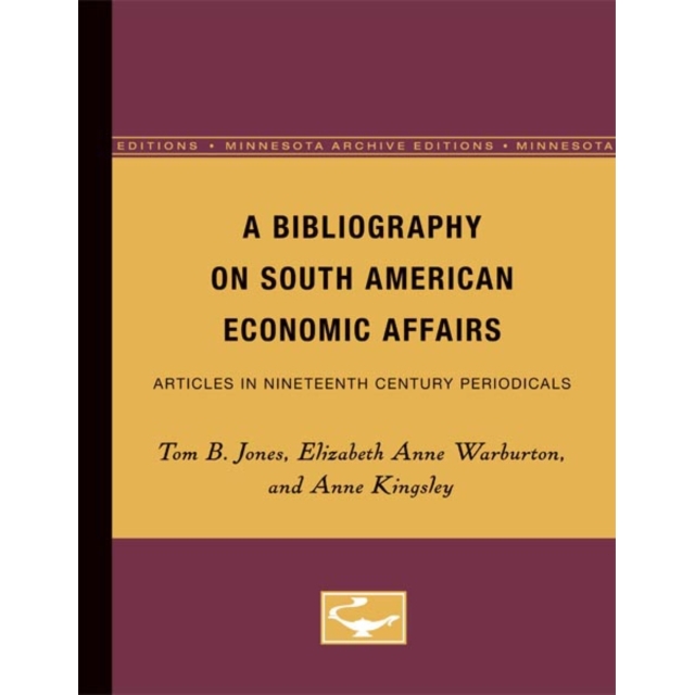 预订 A Bibliography on South American Economic Affairs: Articles in Nineteenth Century Periodicals: 9780816601103