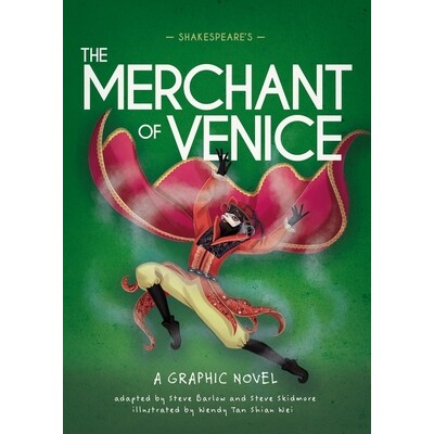 莎士比亚漫画版 威尼斯商人 儿童图像小说 Shakespeare 英文原版 The Merchant of Venice