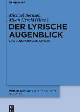 【预订】Der lyrische Augenblick 9783110354249