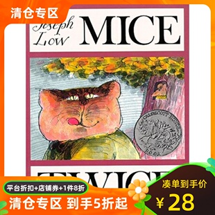 凯迪克获奖绘本 再来一只老鼠 现货Mice Twice