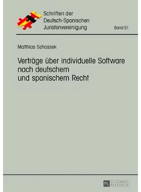 预订 Verträge über individuelle Software nach deutschem und spanischem Recht 根据德国和西班牙法律的个人软件合同: 97836
