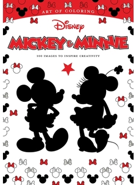预订 Art of Coloring: Mickey & Minnie: 100 Images to Inspire Creativity: 9781484789735