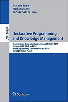 【预售】Declarative Programming and Knowledge Management