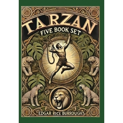预订 Tarzan 5 Book Set (Collector’s Edition) (Laminated Hardback with Jacket): Tarzan of the Apes, The Return of Tarzan