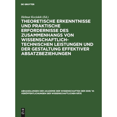 预订 Theoretische Erkenntnisse und praktische Erfordernisse des Zusammenhangs von wissenschaftlich-technischen Leistunge