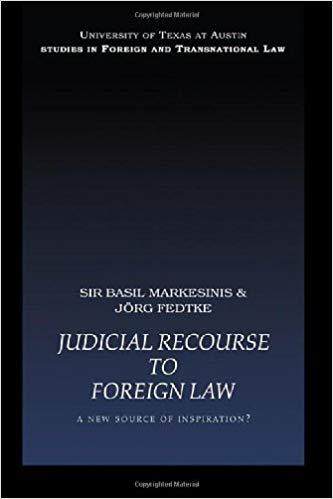 【预售】Judicial Recourse to Foreign Law
