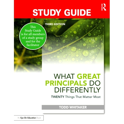 预订 Study Guide: What Great Principals Do Differently: Twenty Things That Matter Most 学习指南：伟大的校长有何不同之处