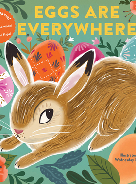 【预订】Eggs Are Everywhere: (baby’s First Easter Board Book, Easter Egg Hunt Book, Lift the Flap Book for Easter ...