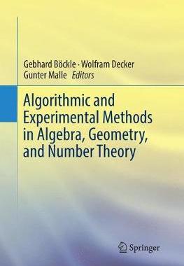 【预订】Algorithmic and Experimental Methods  in Algebra, Geometry, and Number Theory