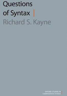 【预订】Questions of Syntax