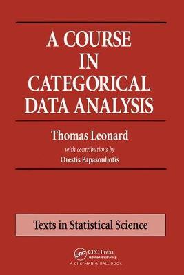 【预订】A Course in Categorical Data Analysis