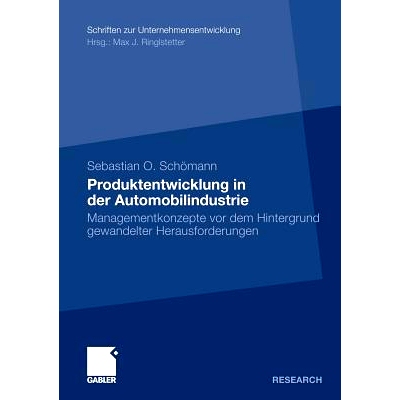 预订 Produktentwicklung in der Automobilindustrie: Managementkonzepte vor dem Hintergrund gewandelter Herausforderungen: