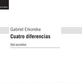 【预订】Cuatro diferencias (version for accordion solo)