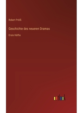 预订 Geschichte des neueren Dramas: Erste Hälfte: 9783368660482