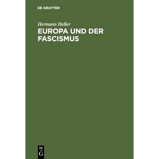 Fascismus 预订 der und 9783111092409 Europa