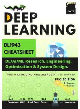 预订 Deep Learning: DL1943 Cheatsheet: DL/AI/ML Research, Engineering, Optimization & System Design: 9798310930803