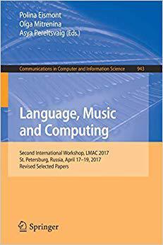 【预售】Language, Music and Computing