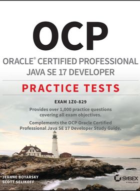 【预订】Ocp Oracle Certified Professional Java Se 17 Developer Practice Test 9781119864615