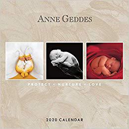 【预售】Anne Geddes: Protect Nurture Love 2020 Wall Calendar