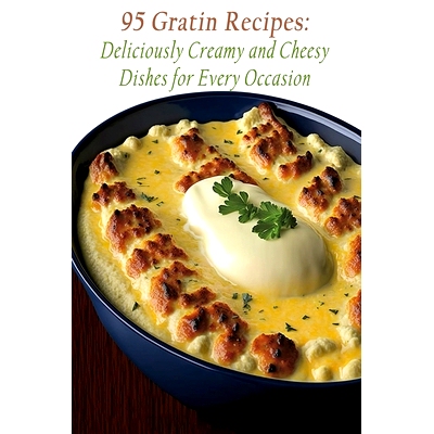 预订 95 Gratin Recipes: Deliciously Creamy and Cheesy Dishes for Every Occasion: 9798851900099