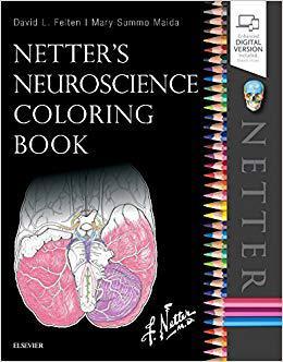 Netter’s Neuroscience Coloring Book 神经科学着色书
