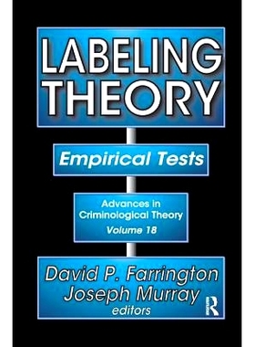 预订 Labeling Theory: Empirical Tests: 9781138511477
