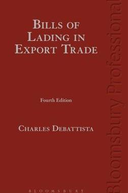 [预订]Bills of Lading in Export Trade 9781780438429
