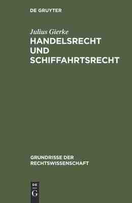 【预订】Handelsrecht und Schiffahrtsrecht 9783111216096
