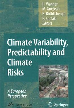 【预订】Climate Variability, Predictability and Climate Risks