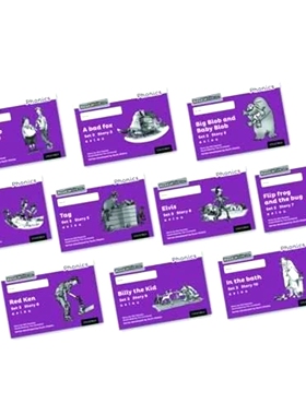预订 Read Write Inc. Phonics: Black and White Purple Set 2 Storybooks Mixed Pack of 10 (PACK): 9780198372639