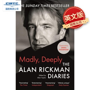 哈利波特 理智与情感 版 斯内普教授 Alan Diaries 平装 The Emma 艾伦瑞克曼日记 Madly 英文原版 Thompson序 Rickman Deeply