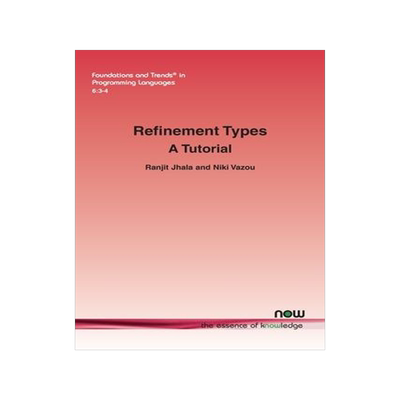 [预订]Refinement Types 9781680838848