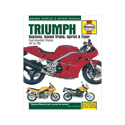 [预订]Triumph Fuel Injected Triples (97 - 05) Haynes Repair Manual 9780857339393