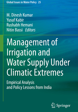 预订 Management of Irrigation and Water Supply Under Climatic Extremes