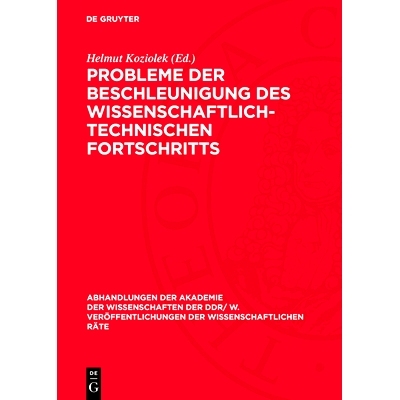 预订 Probleme der Beschleunigung des wissenschaftlich-technischen Fortschritts: 16. Tagung des Wissenschaftlichen Rates