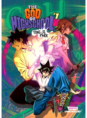 预订 The God of High School Volume One: A WEBTOON Unscrolled Graphic Novel 高校之神*卷: 9781990778742