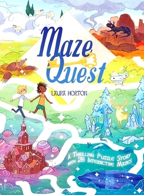 预订 Maze Quest: A Thrilling Puzzle Story with 28 Interactive Mazes: 9781398807389