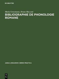 【预订】Bibliographie de phonologie romane 9783111000398