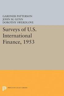 【预订】Surveys of U.S. International Finance, 1953